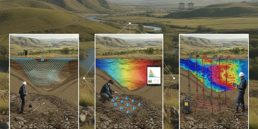 Illustrative image of Seismic tomography (refraction/reflection) in Gold Coast